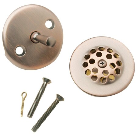 All-Source Venetian Bronze Trip Lever Bath Drain Trim Kit 438789